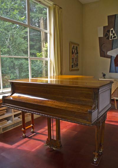 Restored Knabe Piano at Frelinghuysen Morris site
