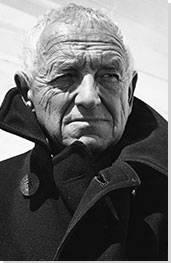 Black and White photograph of artist Andrew Wyeth