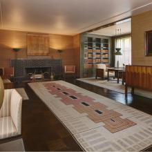 Living Room at Saarinen House