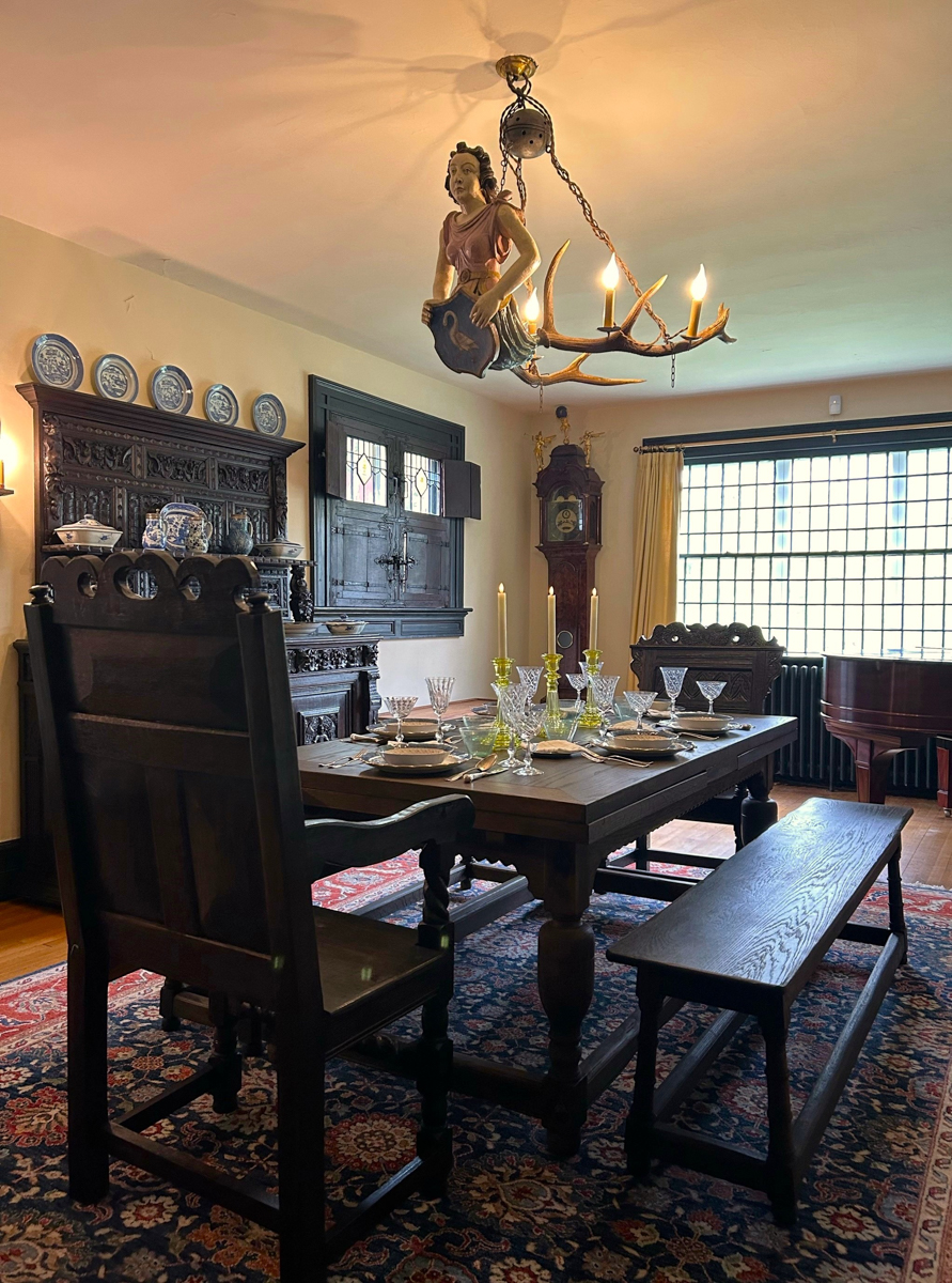 Weir-Dining-Interior – Historic Artists' Home and Studios